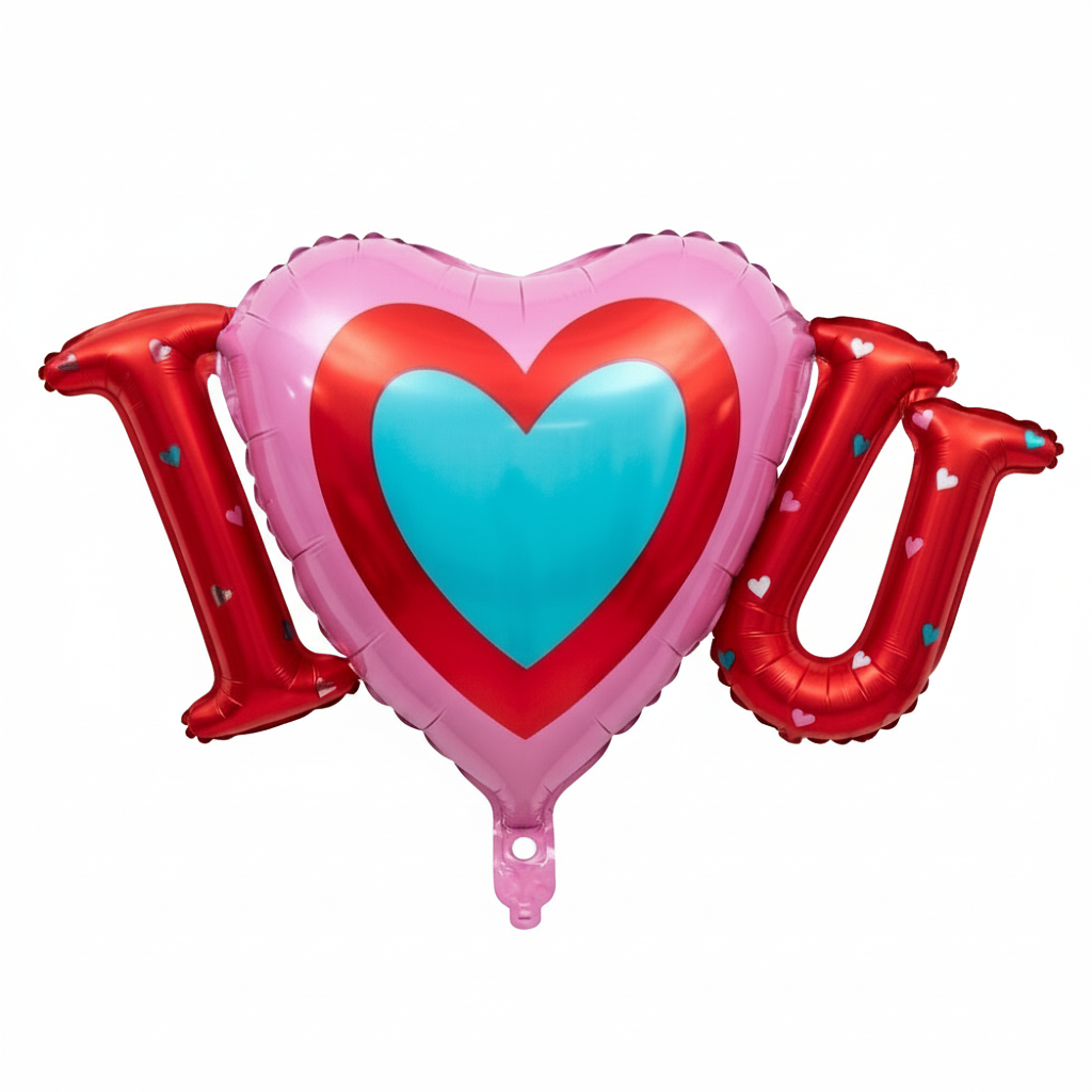 Anagram Pallone Foil Standard 17 - 42 cm Sparkle Heart